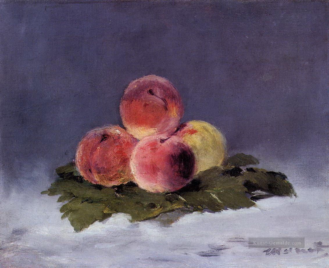 Peaches Eduard Manet Stillleben Impressionismus Ölgemälde